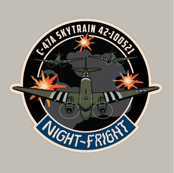 Night Fright Patch Sticker