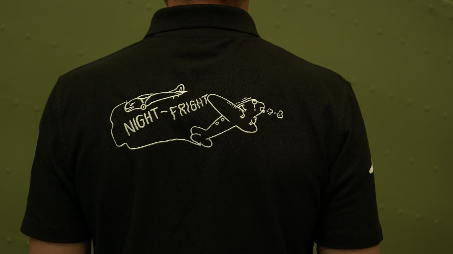 Black Night Fright Polo Shirt