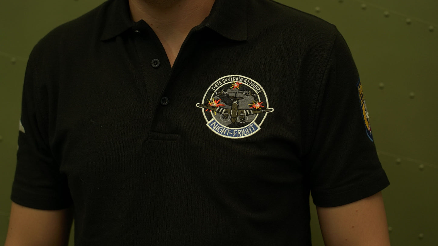 Black Night Fright Polo Shirt